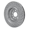 620-79008 Drilled Brake Rotor, Fits Select Maserati, Position: Rear - image 4