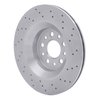 620-79010 Drilled Brake Rotor, Fits Select Maserati, Position: Rear - image 4