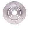 620-84000 Drilled Brake Rotor, 2005-2011 Lotus, Position: Front,Rear