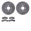 6202-40300 Brake Rotors w/Heavy-Duty Brake Pads Kit, 1975-1993 Mopar, Position: Front - image 1