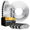6202-40321 Brake Rotors w/Heavy-Duty Brake Pads Kit, 1973-1997 Mopar, Position: Front - image 2