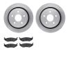 6202-40438 Brake Rotors w/Heavy-Duty Brake Pads Kit, 2002-2018 Mopar, Position: Rear - image 1