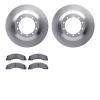 6202-40514 Brake Rotors w/Heavy-Duty Brake Pads Kit, 2008-2021 Multiple Makes/Models, Position: Rear - image 1