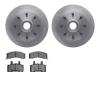 6202-48141 Brake Rotors w/Heavy-Duty Brake Pads Kit, 1988-1996 GM, Position: Front - image 1