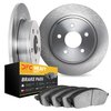 6202-54017 Brake Rotors w/Heavy-Duty Brake Pads Kit, 2006-2010 Ford/Lincoln/Mercury/Mazda, Position: Rear - image 2