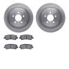 6202-99149 Brake Rotors w/Heavy-Duty Brake Pads Kit, 2015-2021 Ford/Lincoln/Mercury/Mazda, Position: Rear - image 1