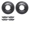 6202-99415 Brake Rotors w/Heavy-Duty Brake Pads Kit, 2006-2019 Ford/Lincoln/Mercury/Mazda, Position: Rear, Front