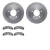 6202-99477 Brake Rotors w/Heavy-Duty Brake Pads Kit, 1999-2005 Ford/Lincoln/Mercury/Mazda, Position: Front - image 1