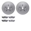 6202-99546 Brake Rotors w/Heavy-Duty Brake Pads Kit, 2004-2006 Ford/Lincoln/Mercury/Mazda, Position: Front - image 1