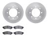 6202-99582 Brake Rotors w/Heavy-Duty Brake Pads Kit, 2006-2010 Ford/Lincoln/Mercury/Mazda, Position: Rear - image 1