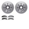 6202-99642 Brake Rotors w/Heavy-Duty Brake Pads Kit, Fits Select Ford/Lincoln/Mercury/Mazda, Position: Front - image 1