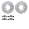 6202-99675 Brake Rotors w/Heavy-Duty Brake Pads Kit, Fits Select Ford/Lincoln/Mercury/Mazda, Position: Front - image 1