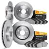 6204-40632 Brake Rotors w/Heavy-Duty Brake Pads Kit, 2002-2006 Multiple Makes/Models, Position: Front and Rear - image 1