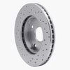 621-01010R Drilled Brake Rotor [Silver], 2004-2010 Multiple Makes/Models, Position: Front Right - image 2
