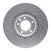 621-02092R Drilled Brake Rotor [Silver], 2008-2009 Multiple Makes/Models, Position: Front Right - image 2