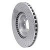 621-02092R Drilled Brake Rotor [Silver], 2008-2009 Multiple Makes/Models, Position: Front Right - image 4