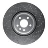 621-11025L Drilled Brake Rotor [Silver], 2015-2019 Multiple Makes/Models, Position: Front Left - image 4