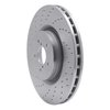 621-13014L Drilled Brake Rotor [Silver], 2003-2020 Multiple Makes/Models, Position: Front Left - image 4