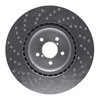 621-13014R Drilled Brake Rotor [Silver], 2003-2020 Multiple Makes/Models, Position: Front Right - image 2