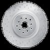 621-13041 Drilled Brake Rotor [Silver], 2018-2021 Subaru, Position: Front - image 2