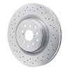 621-13041 Drilled Brake Rotor [Silver], 2018-2021 Subaru, Position: Front - image 3