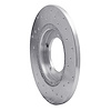 621-19002L Drilled Brake Rotor [Silver], 1990-1992 Daihatsu, Position: Front Left - image 1