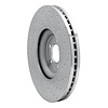 621-20026L Drilled Brake Rotor [Silver], 2010-2021 Jaguar, Position: Front Left - image 1