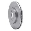 621-20031L Drilled Brake Rotor [Silver], 2017-2020 Jaguar, Position: Front Left - image 4