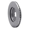 621-20031R Drilled Brake Rotor [Silver], 2017-2020 Jaguar, Position: Front Right - image 3