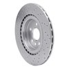 621-20034R Drilled Brake Rotor [Silver], 2017-2020 Multiple Makes/Models, Position: Rear Right - image 2