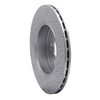 621-21039R Drilled Brake Rotor [Silver], Fits Select Kia/Hyundai/Genesis, Position: Rear Right - image 2