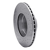 621-31065L Drilled Brake Rotor [Silver], 2004-2010 BMW, Position: Front Left - image 1