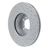 621-31089L Drilled Brake Rotor [Silver], 2007-2021 BMW, Position: Front Left - image 4