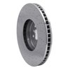 621-31093D Drilled Brake Rotor [Silver], 2009-2017 BMW, Position: Right Front - image 2