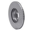 621-31121L Drilled Brake Rotor [Silver], 2012-2018 BMW, Position: Front Left - image 3