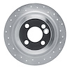 621-32007L Drilled Brake Rotor [Silver], 2009-2014 Mini, Position: Rear Left - image 1