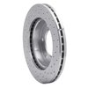 621-37010L Drilled Brake Rotor [Silver], 2001-2004 Multiple Makes/Models, Position: Front Left - image 4