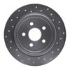 621-39008L Drilled Brake Rotor [Silver], 1995-2003 Mopar, Position: Rear Left - image 4