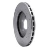 621-39009L Drilled Brake Rotor [Silver], 1995-2000 Mopar, Position: Front Left - image 3