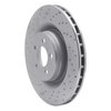 621-39019L Drilled Brake Rotor [Silver], 2005-2021 Mopar, Position: Front Left - image 3