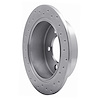 621-39022L Drilled Brake Rotor [Silver], 2007-2017 Multiple Makes/Models, Position: Rear Left - image 1