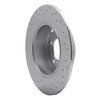 621-39024R Drilled Brake Rotor [Silver], 2007-2017 Multiple Makes/Models, Position: Rear Right - image 4