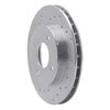 621-40015L Drilled Brake Rotor [Silver], 1995-1996 Mopar, Position: Front Left - image 4