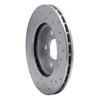621-40016L Drilled Brake Rotor [Silver], 1995-1999 Mopar, Position: Front Left - image 3
