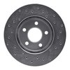 621-40016L Drilled Brake Rotor [Silver], 1995-1999 Mopar, Position: Front Left - image 4