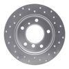 621-40038L Drilled Brake Rotor [Silver], 2002-2018 Multiple Makes/Models, Position: Rear Left, Rr Left - image 2