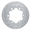 621-40039L Drilled Brake Rotor [Silver], 2002-2006 Multiple Makes/Models, Position: Rear Left, Rr Left - image 1