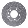621-40041L Drilled Brake Rotor [Silver], 2002-2006 Multiple Makes/Models, Position: Fr Left, Front Left - image 3