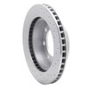621-40056L Drilled Brake Rotor [Silver], 1971-1997 Mopar, Position: Front Left - image 2