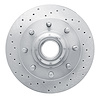 621-40078L Drilled Brake Rotor [Silver], 1994-1999 Mopar, Position: Front Left - image 1